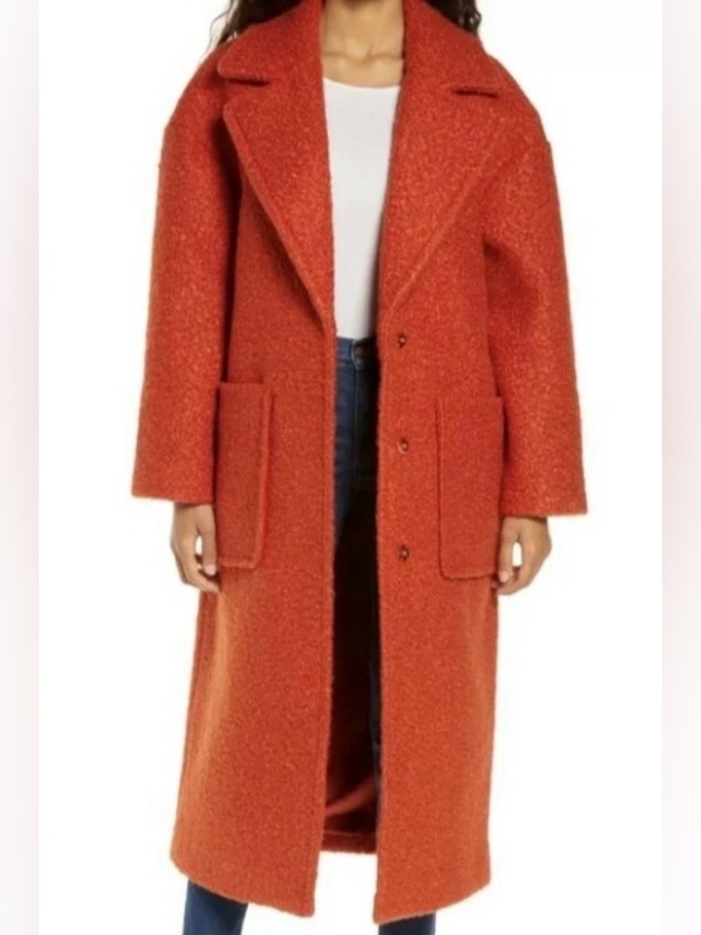 UGG HATTIE LONG OVERSIZED COAT